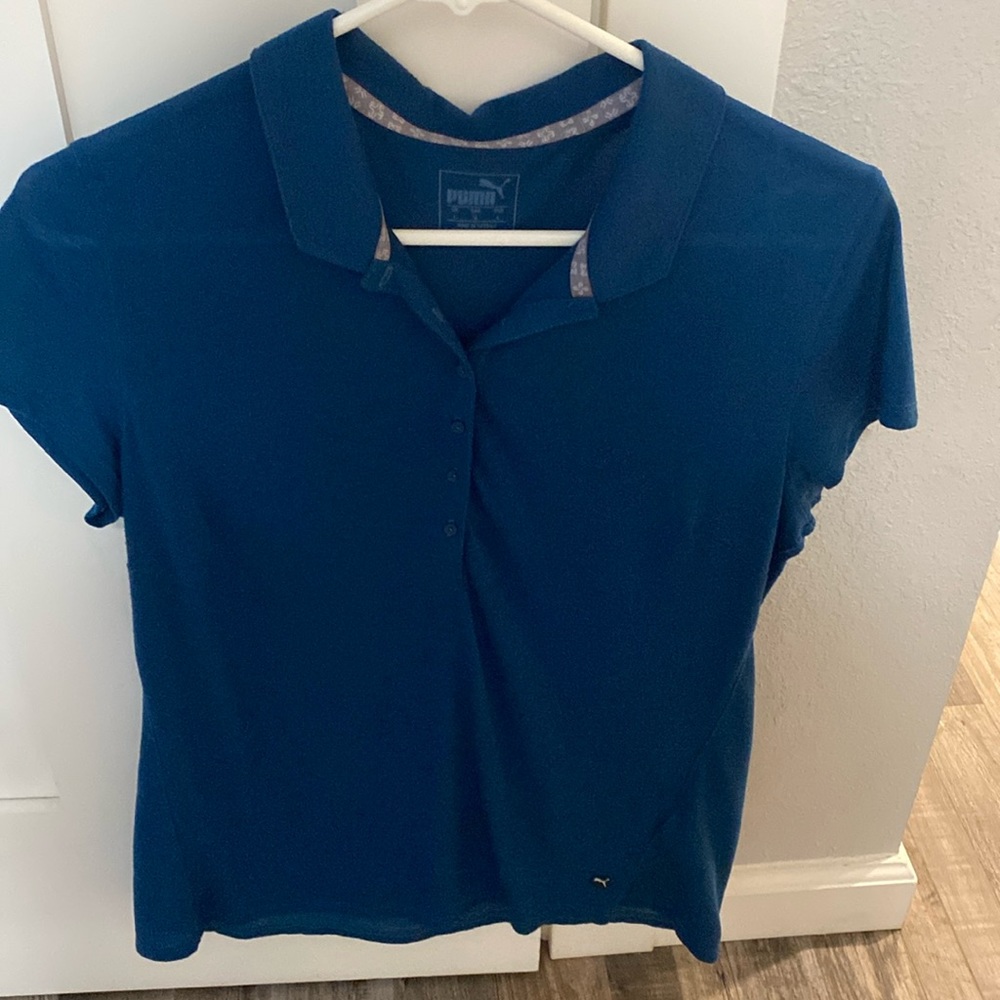 Puma Golf tee lightweight, size L, good condition, cotton